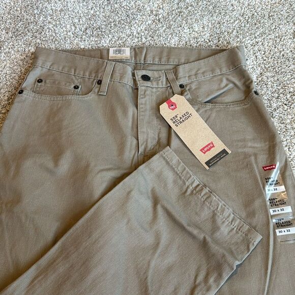 NWT Levi's® 559™ Relaxed Straight Fit Men’s Jeans | 30x32 | Desert Taupe - Picture 5 of 12